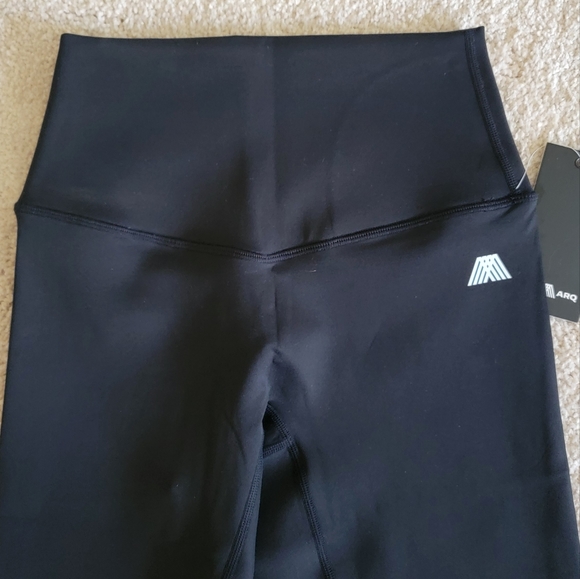 4TH ARQ Black Yoga Full Support Leggings XS - Picture 3 of 4